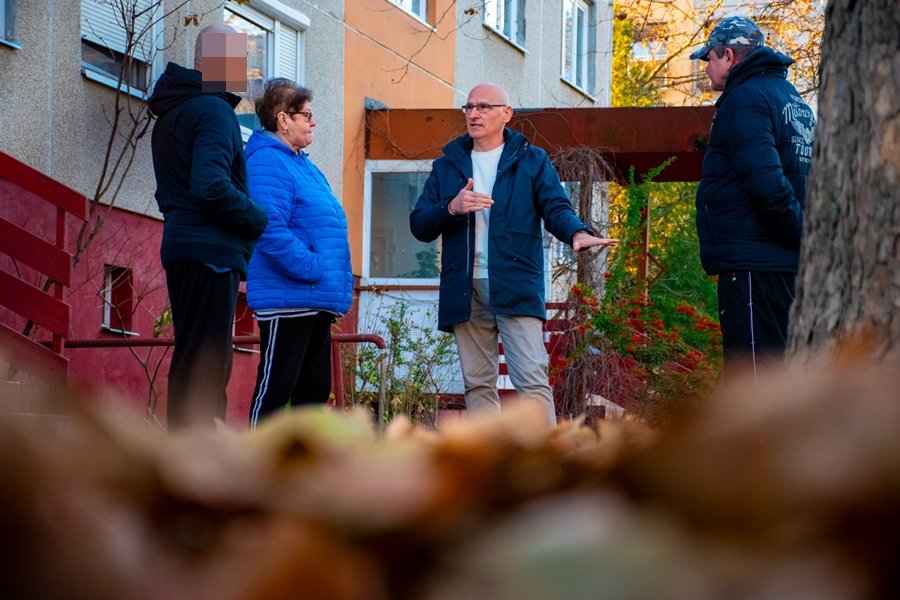Hull a fáról a levél – helyszínbejárás lakóközösség kérésére